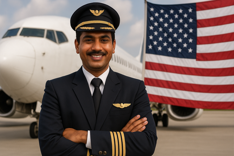 Full Professional pilot program for indian students in Europe