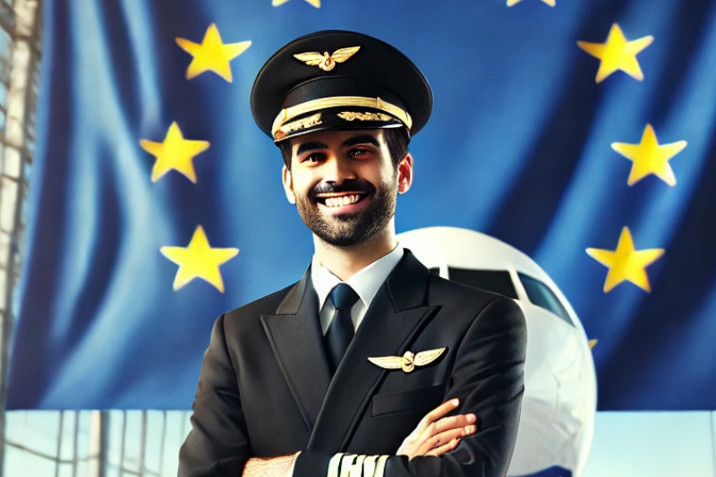 Full Professional pilot program for indian students in Europe